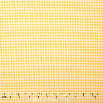 Carolina Gingham - 1/8" Woven Check Yellow Yardage