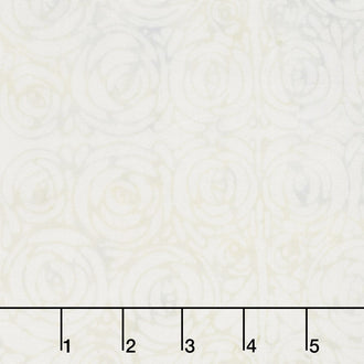 Tonga Batiks - Graphite Roses Cloud Yardage