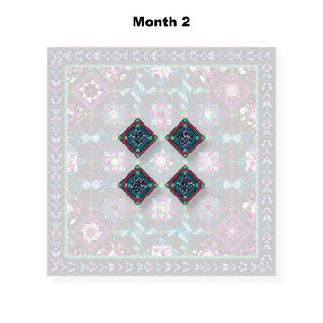 Midnight Garden Block of the Month Alternative View #3