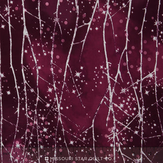 Sugar Plum - Trees Rose Yardage