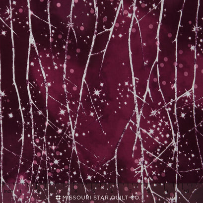 Sugar Plum - Trees Rose Yardage
