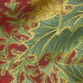 Holiday Flourish 11 - Holiday Branches Crimson Metallic Yardage