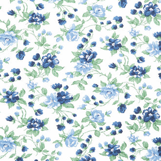Shoreline - Cottage Floral Cream Multi 108" Wide Backing