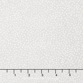Black and White Collection 2 - Dots Ash Yardage