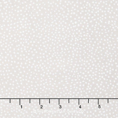 Black and White Collection 2 - Dots Ash Yardage