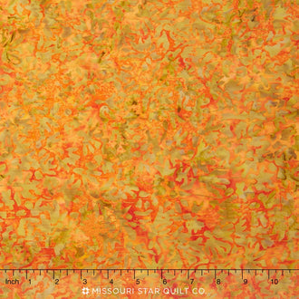 Tonga Batiks - Autumn Monet Sunset Yardage