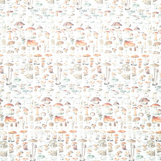 Eclectic Elements - Palette Orange Toadstools Orange Yardage