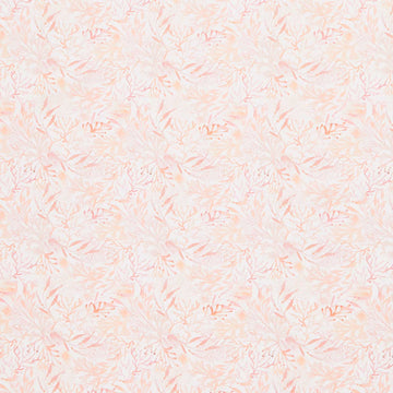Seascape - Coral Seaweed Peach Pink Yardage Primary Image