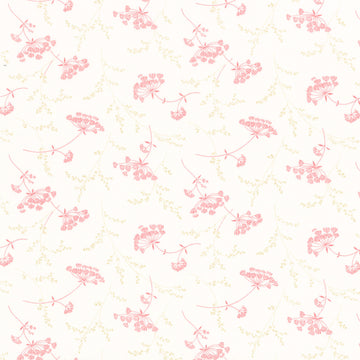 Pebbles - Queen Anne Lace Water Lily Yardage Primary Image