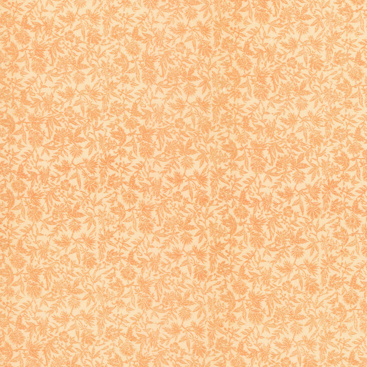 Eclectic Elements - Palette Orange Tiny Print Orange Yardage