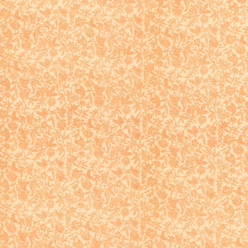 Eclectic Elements - Palette Orange Tiny Print Orange Yardage