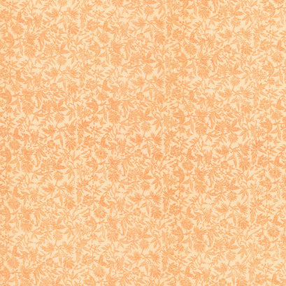 Eclectic Elements - Palette Orange Tiny Print Orange Yardage