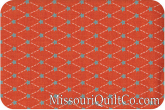 Alphabet Soup - Orange Yardage