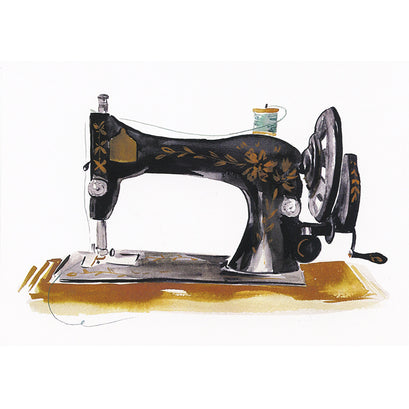Antique Sewing Machine Watercolor Paint Kit