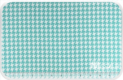 Avignon - Houndstooth Blue Yardage