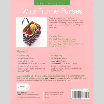 Wire Frame Purses Pattern Alternative View #1