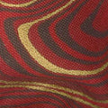 Holiday Flourish 11 - Holiday Marble Red Metallic Yardage