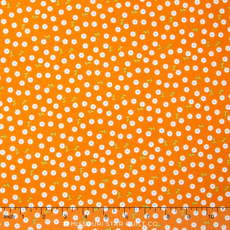 Summer Song 2 - Petals Orange Yardage