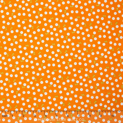 Summer Song 2 - Petals Orange Yardage