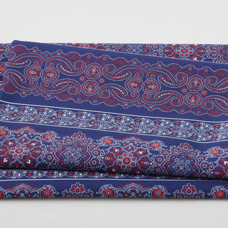Bandana Ballad Favorites - Bandana Sash Navy 2 Yard Cut
