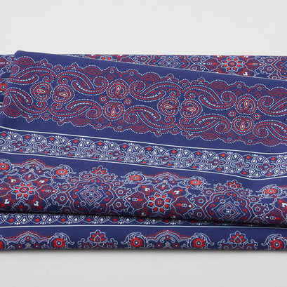 Bandana Ballad Favorites - Bandana Sash Navy 2 Yard Cut