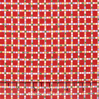 Toy Chest 2 - Toy Plaid Red Yardage