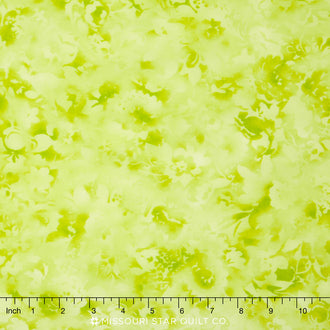 Fusions Bloom - Kiwi Yardage