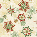 Holiday Flourish 11 - Holiday Snowflakes Holiday Metallic Yardage