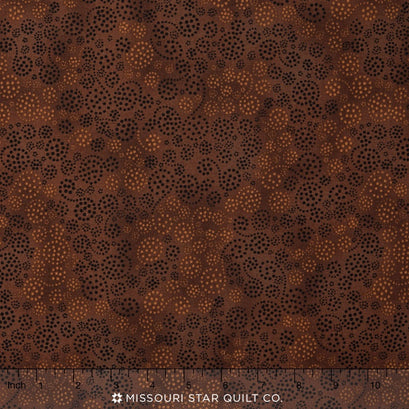 Wilmington Essentials - Coffee Cafe Sparkles Milk Chocolate Yardage
