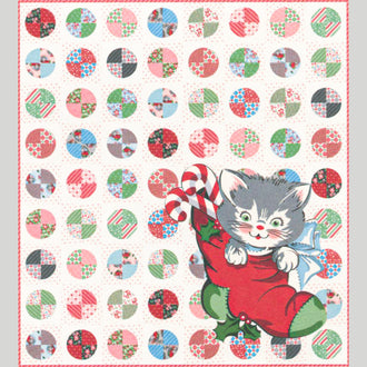 Here Comes Santa Claws Quilt Kit