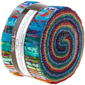 Artisan Batiks - Bright Blooms Roll Up