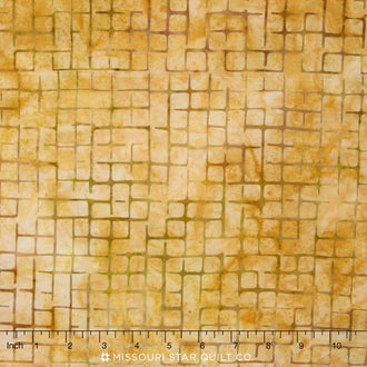 Artisan Batiks - Elementals Boxed In Curry Batiks Yardage