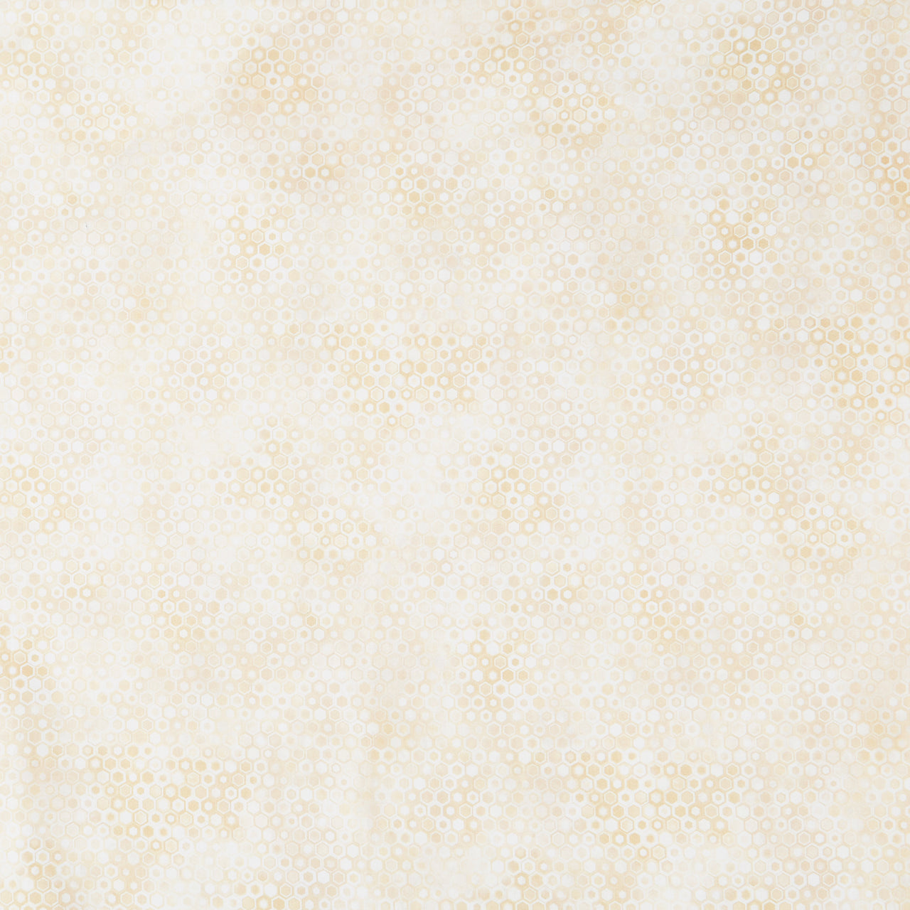 Phantasma Wide - Hexagons Cream Yardage