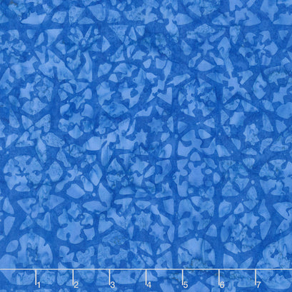 Tonga Batiks - Zing Abstract Royal Yardage