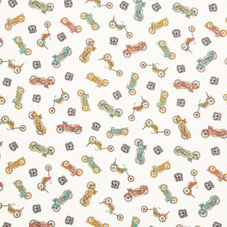Route 66 - Bikes Cream Yardage
