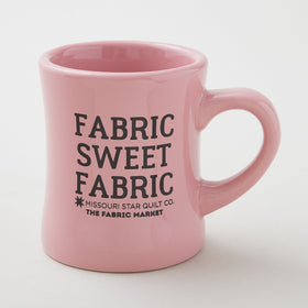 Missouri Star Fabric Sweet Fabric 10oz Diner Mug Primary Image