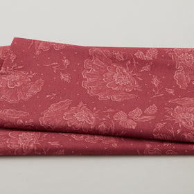 Graceful - Lace Terra Cotta 2 Yard Cut Primary Image