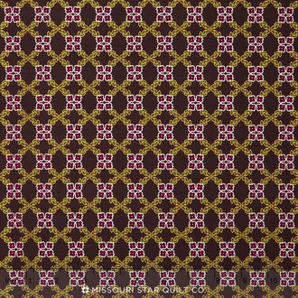 Torrington Place - Torrington Lattice Brown Yardage