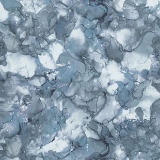 Fluidity - Glacier Digitally Printed Yardage