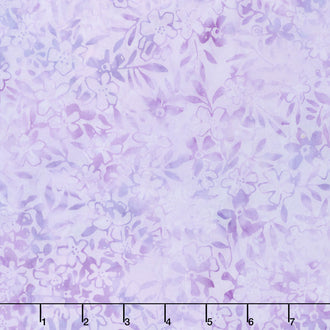 Tonga Batiks - Magic Spring Blossom Lavender Yardage