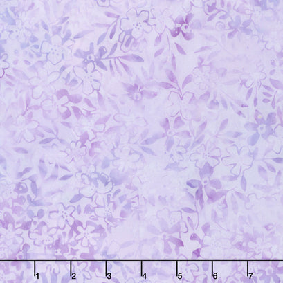 Tonga Batiks - Magic Spring Blossom Lavender Yardage