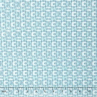 Pieces of Hope 2 - Puzzle Blue Yardage