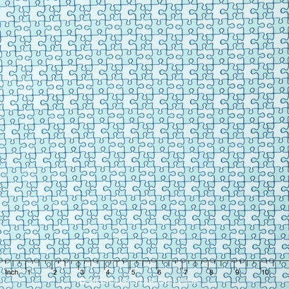 Pieces of Hope 2 - Puzzle Blue Yardage