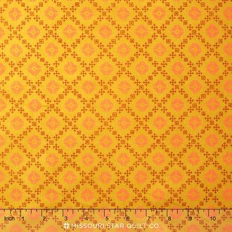 Woodland Clearing - Openwork Ochre Yardage