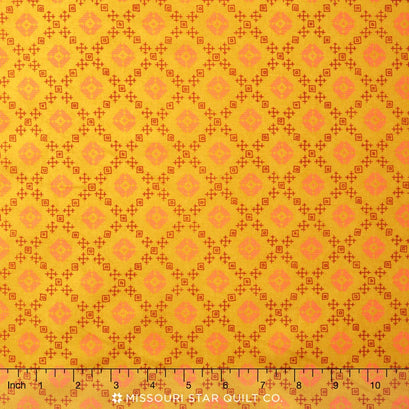 Woodland Clearing - Openwork Ochre Yardage