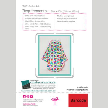 Digital Download - Confetti Quilt Pattern Alternative View #1