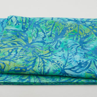 Java Batiks - Riverbed Turquoise 2 Yard Cut