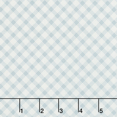 Snowman Gatherings IV - Window Pane Frozen Snow Yardage