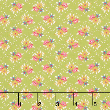 Creating Memories - Spring - Frida Lime Yardage Primary Image