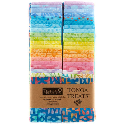 Tonga Treats Batiks - Candy Shop 2.5" Strips